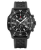 Swiss Military Solar Chronograph Black, PVD, Rubber