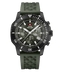 Swiss Military Solar Chronograph Green, PVD, Rubber