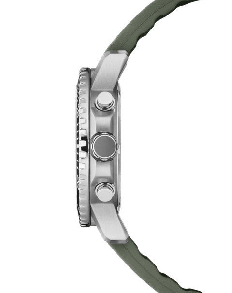 Swiss Military Solar Chronograph Green, Rubber