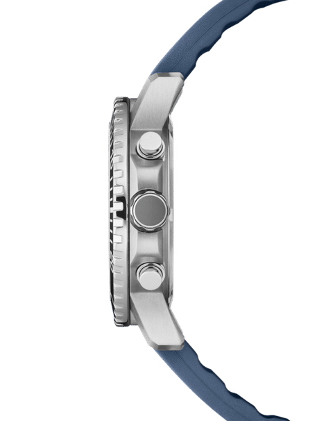 Swiss Military Solar Chronograph Blue, Rubber