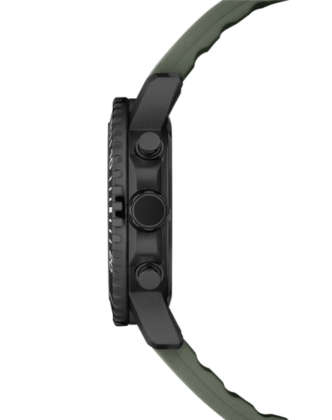 Swiss Military Solar Chronograph Green, PVD, Rubber