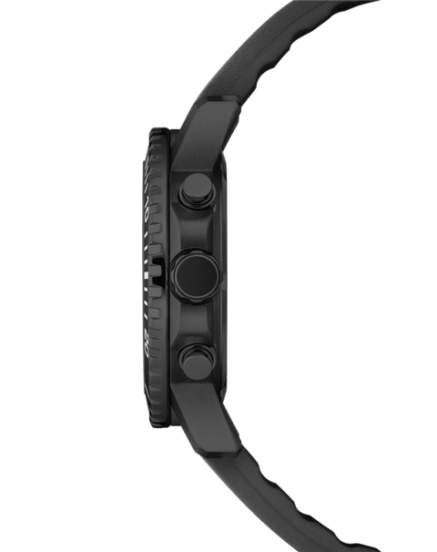 Swiss Military Solar Chronograph Black, PVD, Rubber