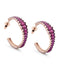 Orecchini Runway Fuxia - Glam