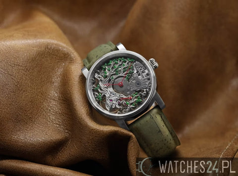 SCHAUMBURG WATCH UNIKATORIUM HAND MADE TREE OF LUCK