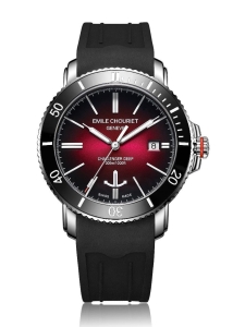 EMILE CHOURIET CHALLENGER DEEP RED DIAL