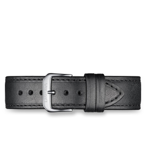 BLACK CALFSKIN LEATHER