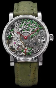 SCHAUMBURG WATCH UNIKATORIUM HAND MADE TREE OF LUCK